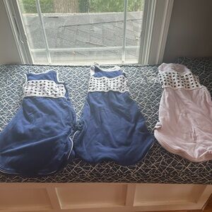 3 Nanit sleep sacks, 6-12mo